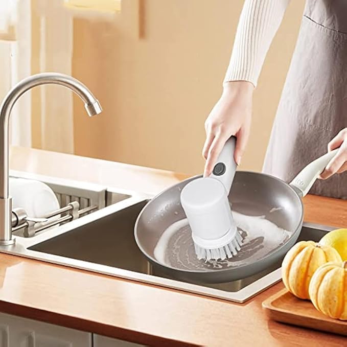 ✨ CleanPro 360° Electric Cleaning Brush – Multi-Purpose Spin Scrubber