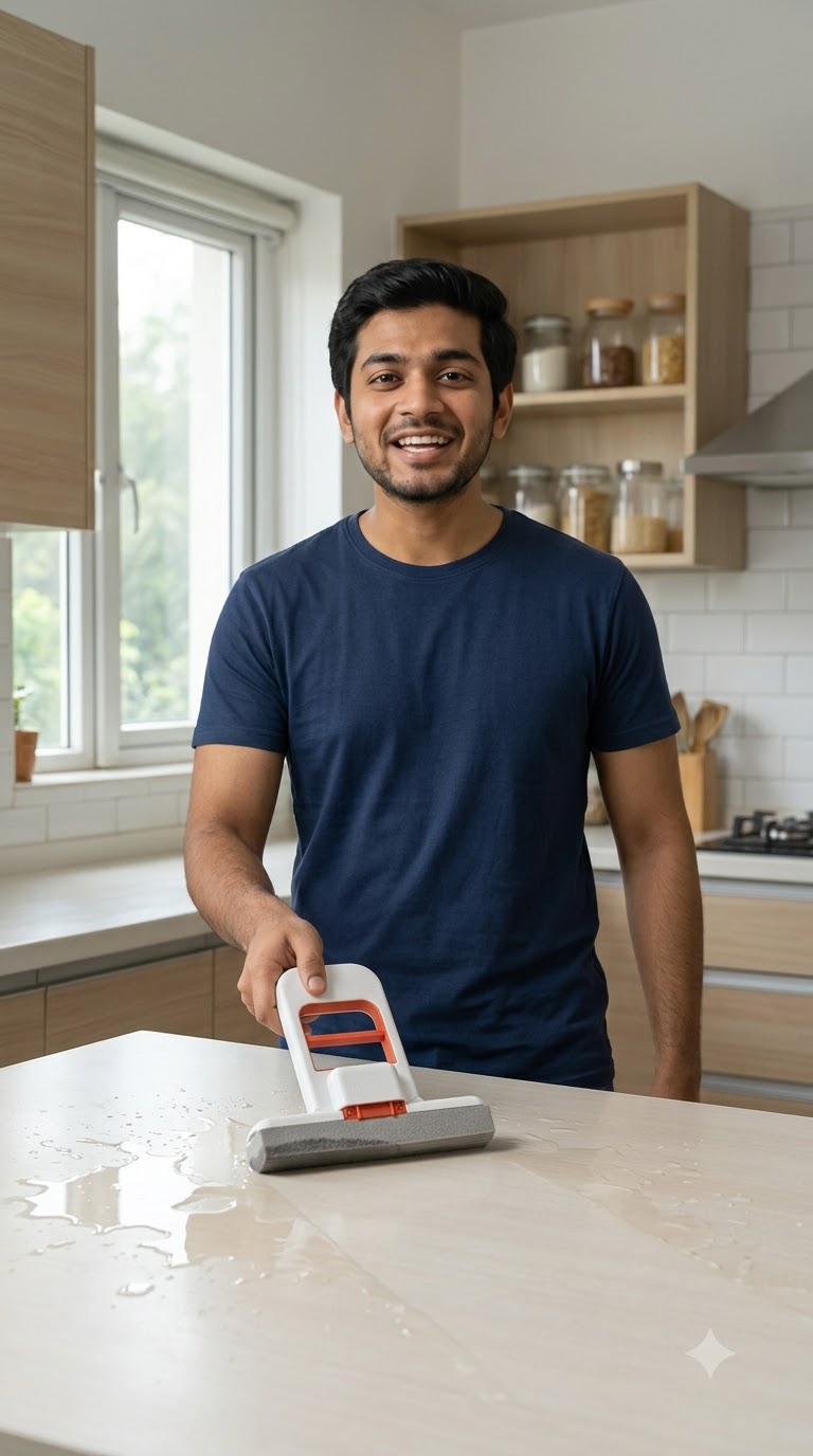 Mini Foldable Mop – Compact & Easy Clean